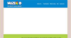 Desktop Screenshot of maze-o.com